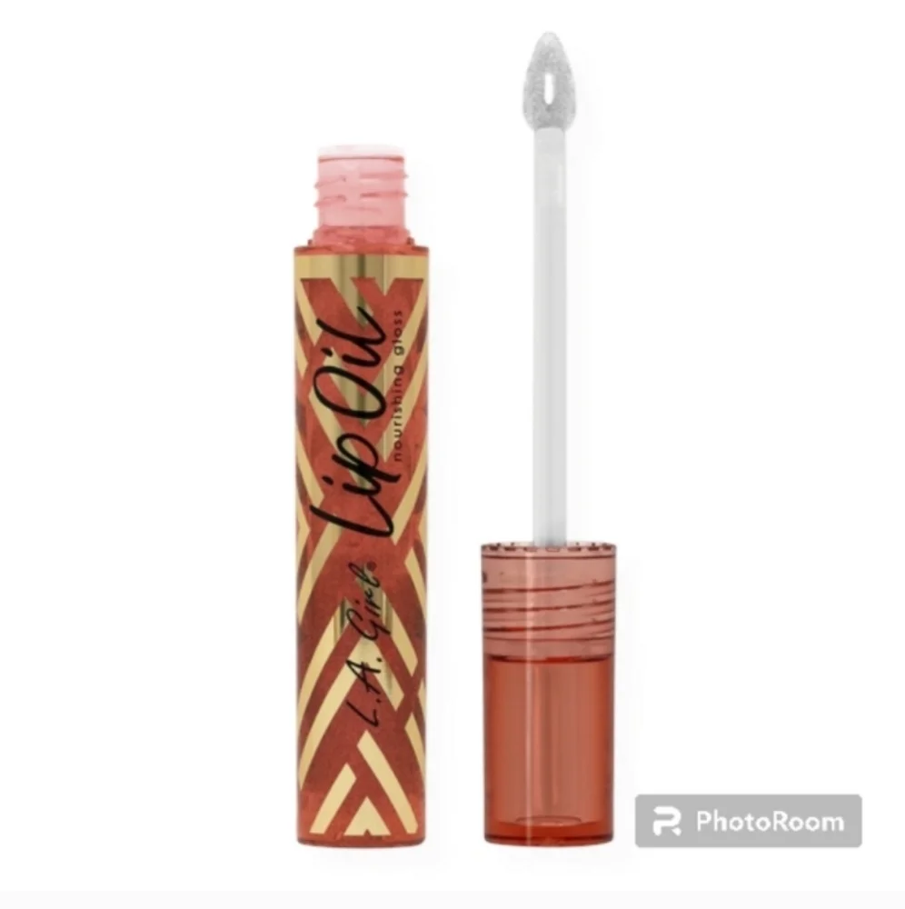 2 x LA Girl Lip Oil Shimmer Coconut